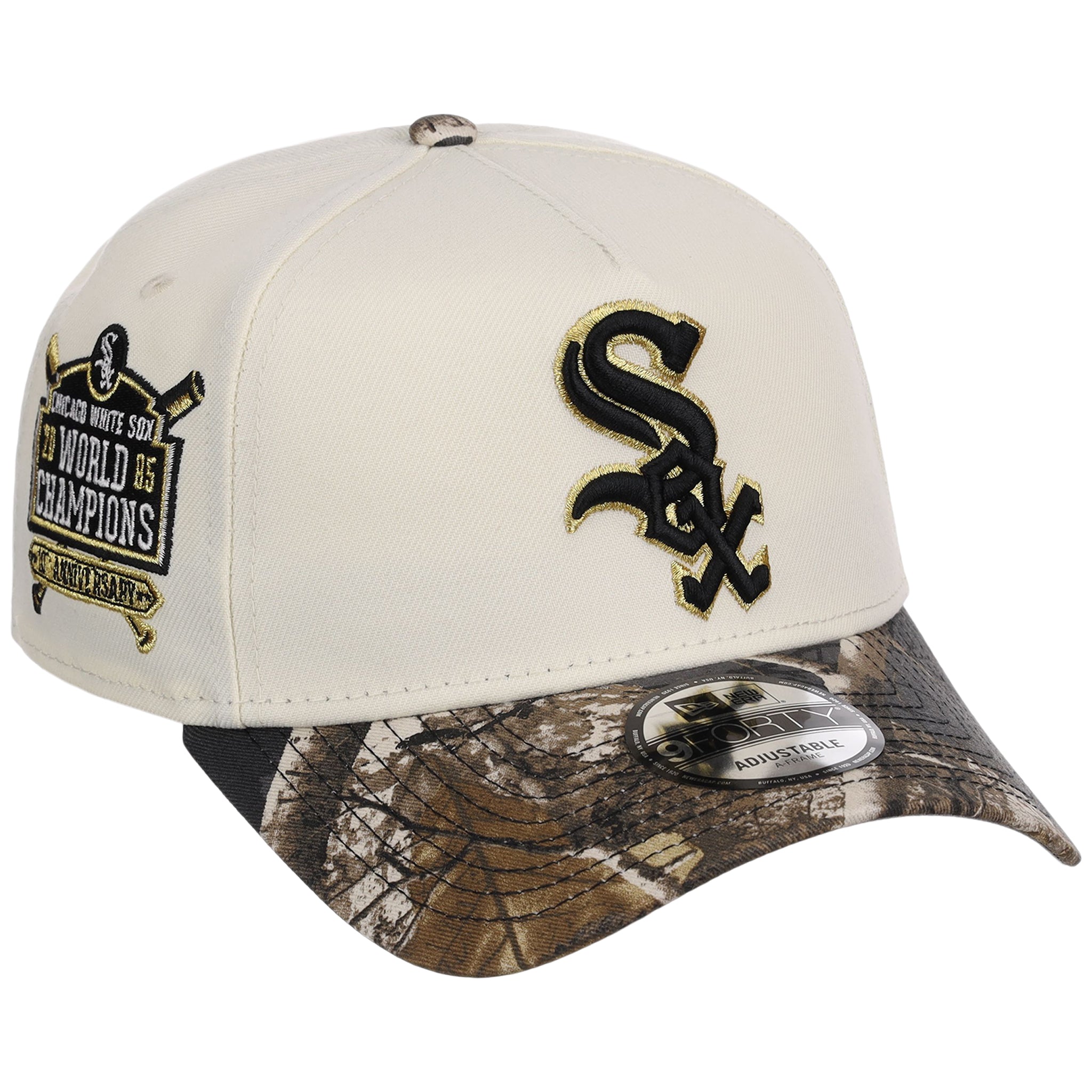 Chicago White Sox MLB Black Realtree Chrome New Era 9FORTY