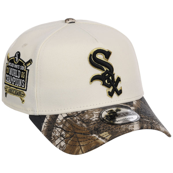 Chicago White Sox MLB Black Realtree Chrome New Era 9FORTY
