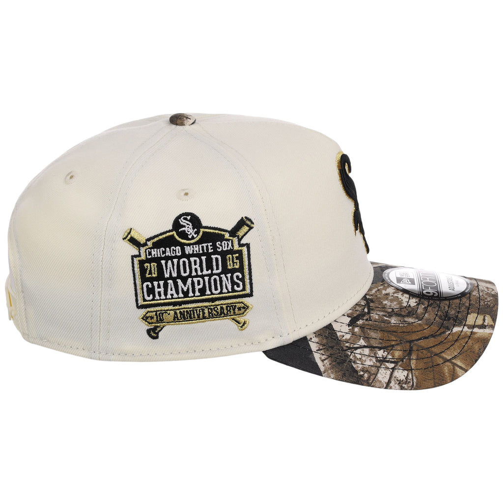 Chicago White Sox MLB Black Realtree Chrome New Era 9FORTY