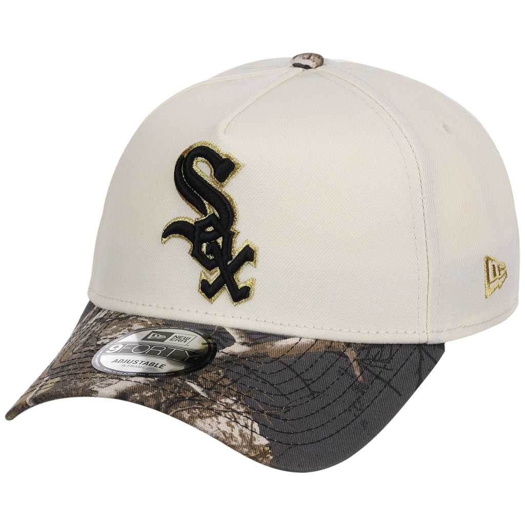 Chicago White Sox MLB Black Realtree Chrome New Era 9FORTY