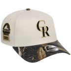 Colorado Rockies MLB Black Realtree Chrome New Era 9FORTY