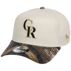 Colorado Rockies MLB Black Realtree Chrome New Era 9FORTY