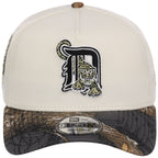 Detroit Tigers MLB Black Realtree Chrome New Era 9FORTY
