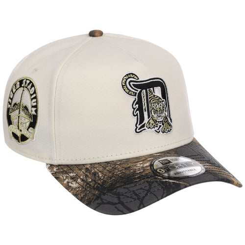 Detroit Tigers MLB Black Realtree Chrome New Era 9FORTY