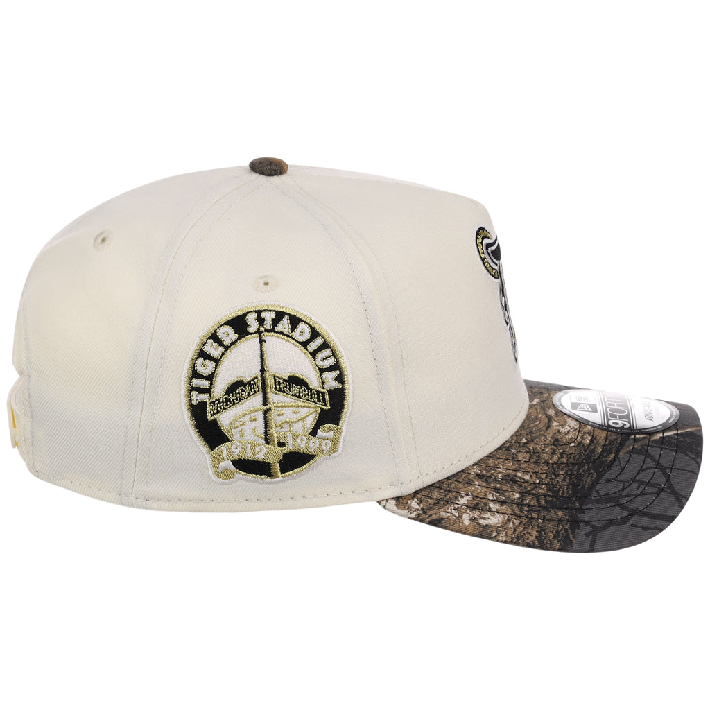 Detroit Tigers MLB Black Realtree Chrome New Era 9FORTY