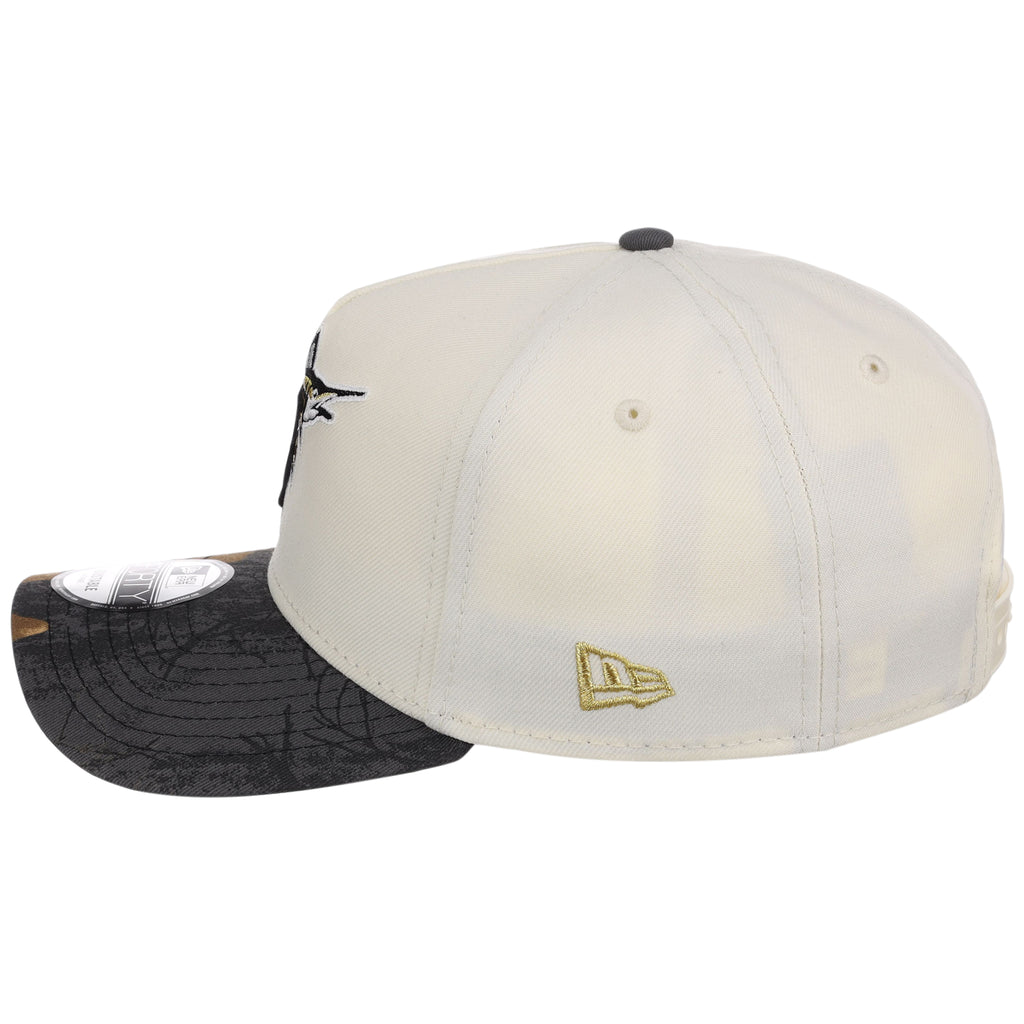 Florida Marlins MLB Black Realtree Chrome New Era 9FORTY