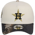 Houston Astros MLB Black Realtree Chrome New Era 9FORTY