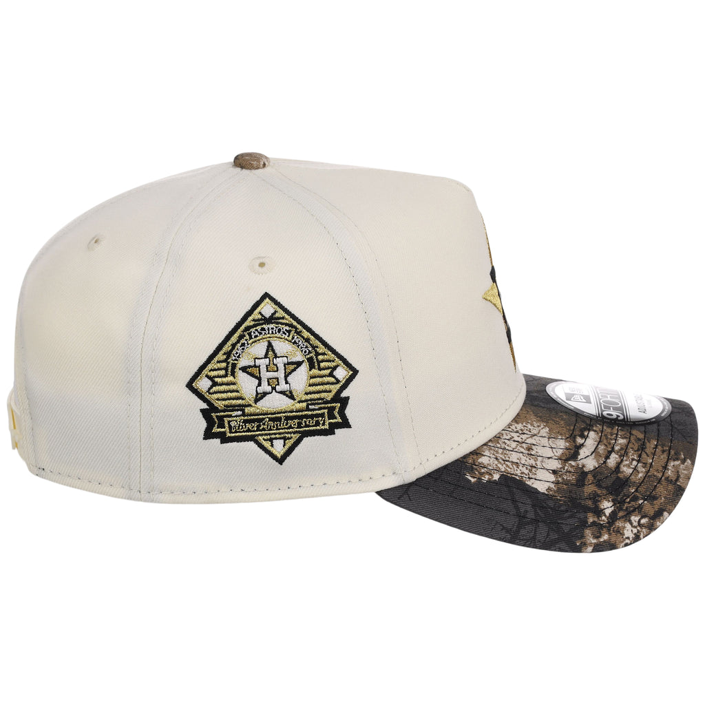Houston Astros MLB Black Realtree Chrome New Era 9FORTY