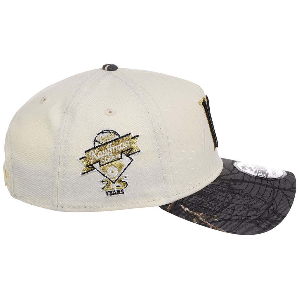 Kansas City Royals MLB Black Realtree Chrome New Era 9FORTY