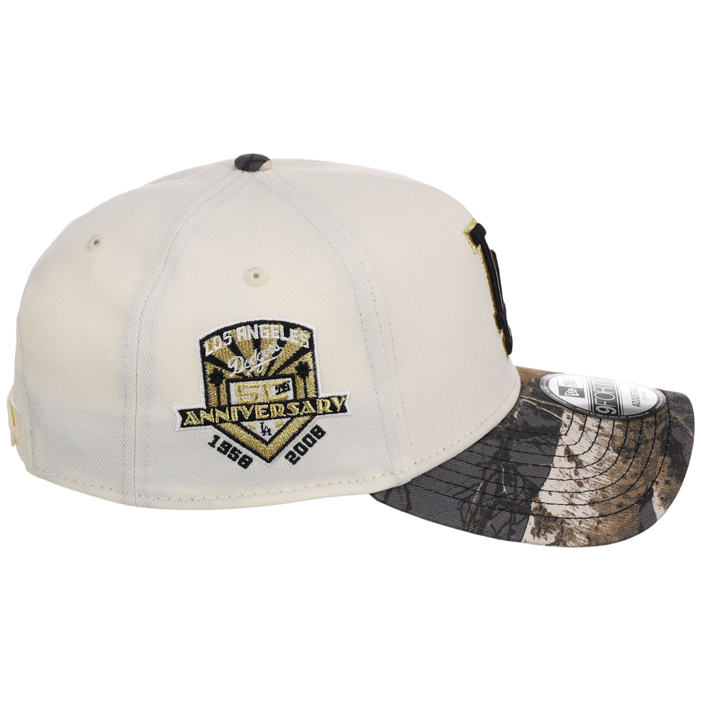 Los Angeles Dodgers MLB Black Realtree Chrome New Era 9FORTY