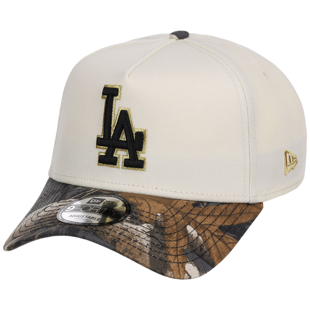 Los Angeles Dodgers MLB Black Realtree Chrome New Era 9FORTY