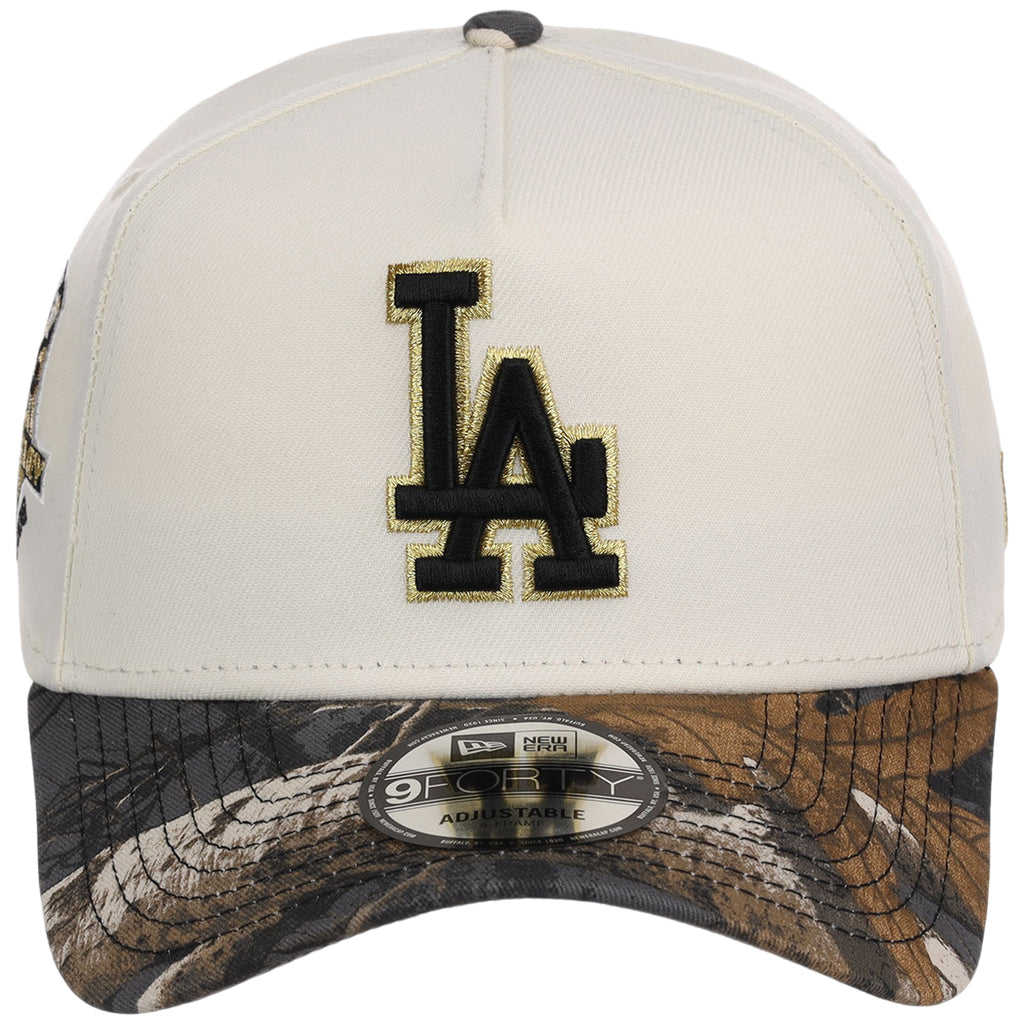 Los Angeles Dodgers MLB Black Realtree Chrome New Era 9FORTY