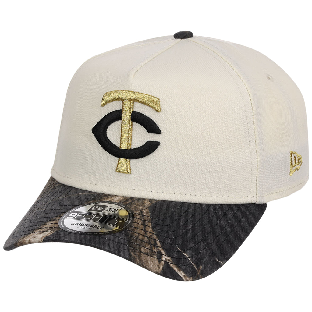 Minnesota Twins MLB Black Realtree Chrome New Era 9FORTY