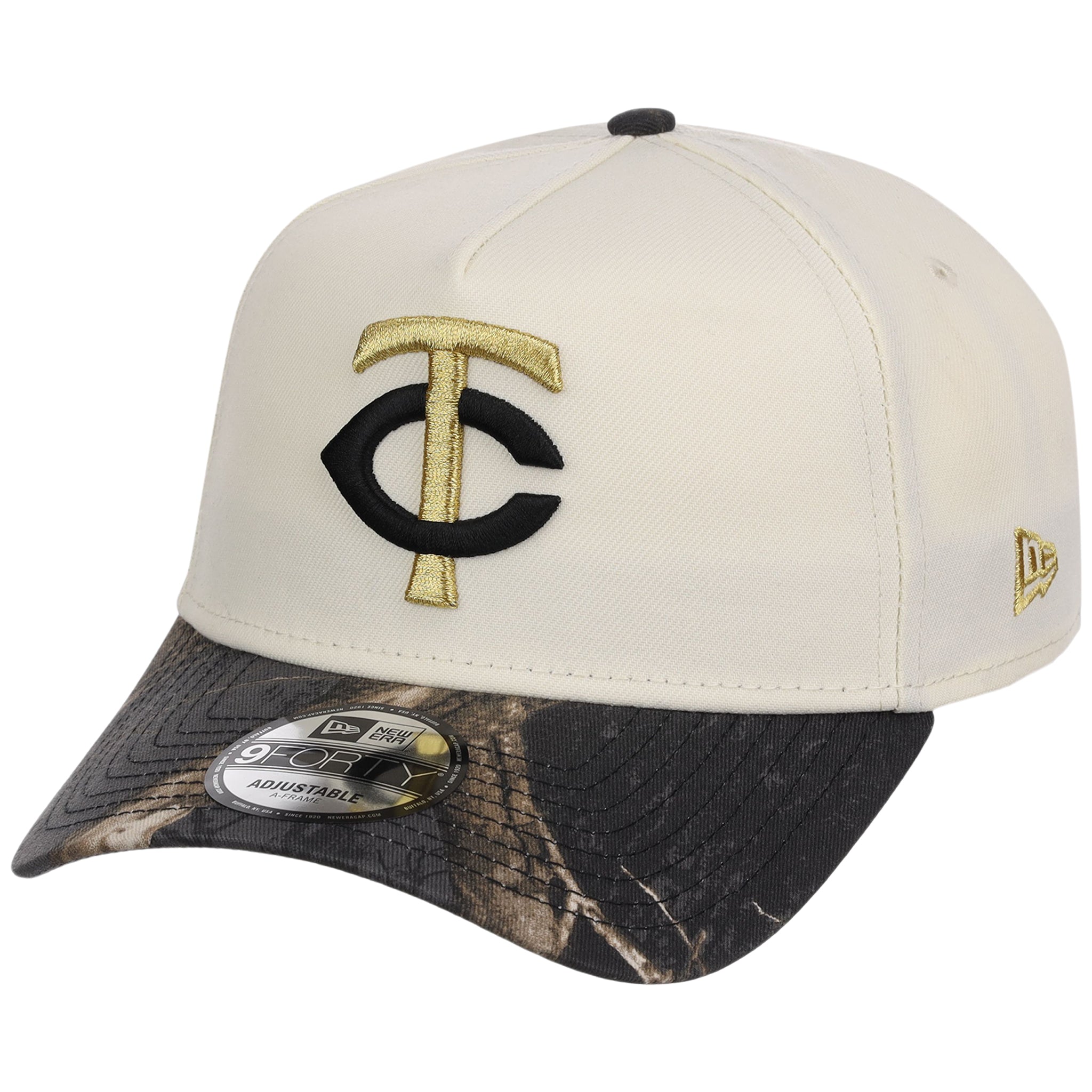 Minnesota Twins MLB Black Realtree Chrome New Era 9FORTY