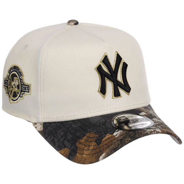 New York Yankees MLB Black Realtree Chrome New Era 9FORTY