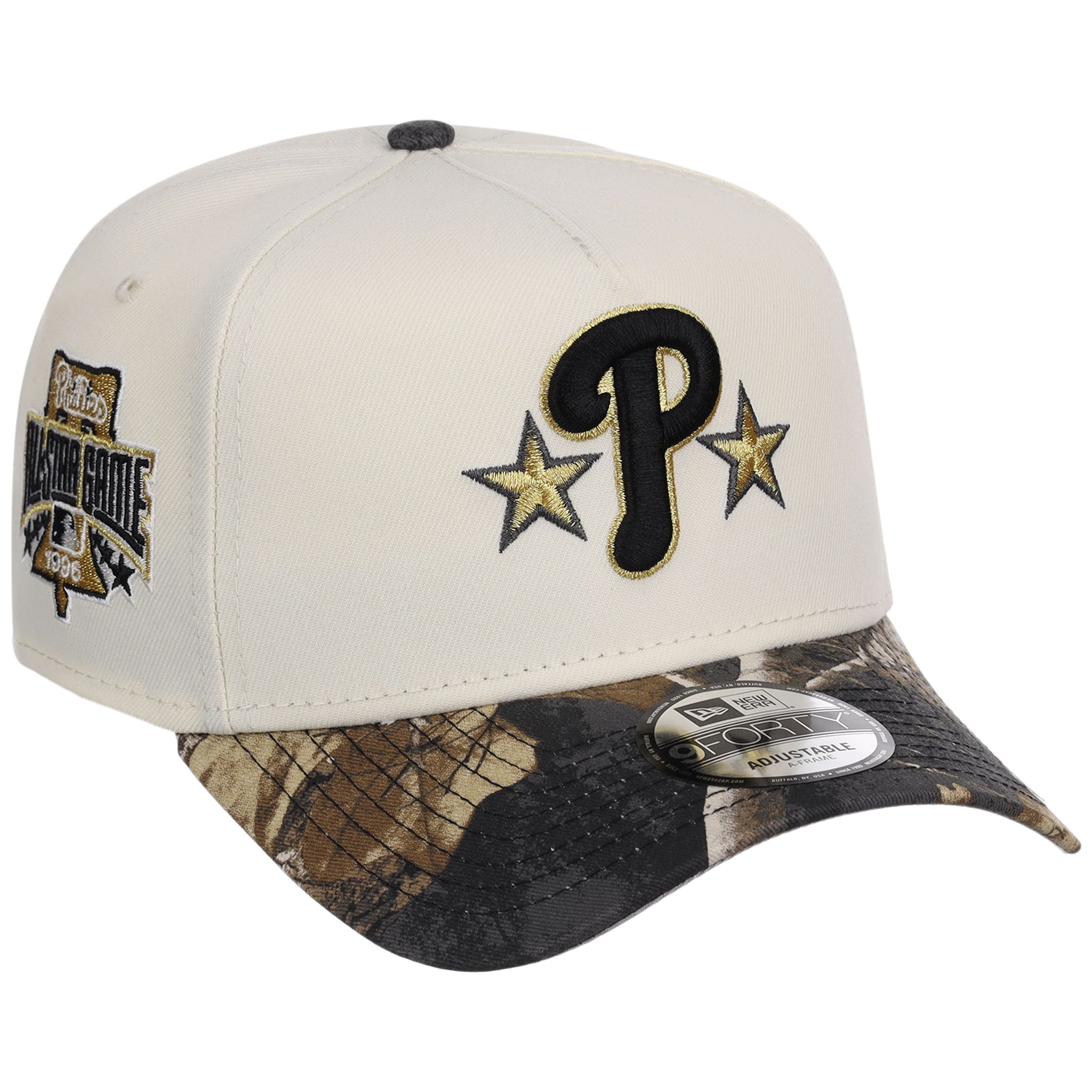 Philadelphia Phillies MLB Black Realtree Chrome New Era 9FORTY