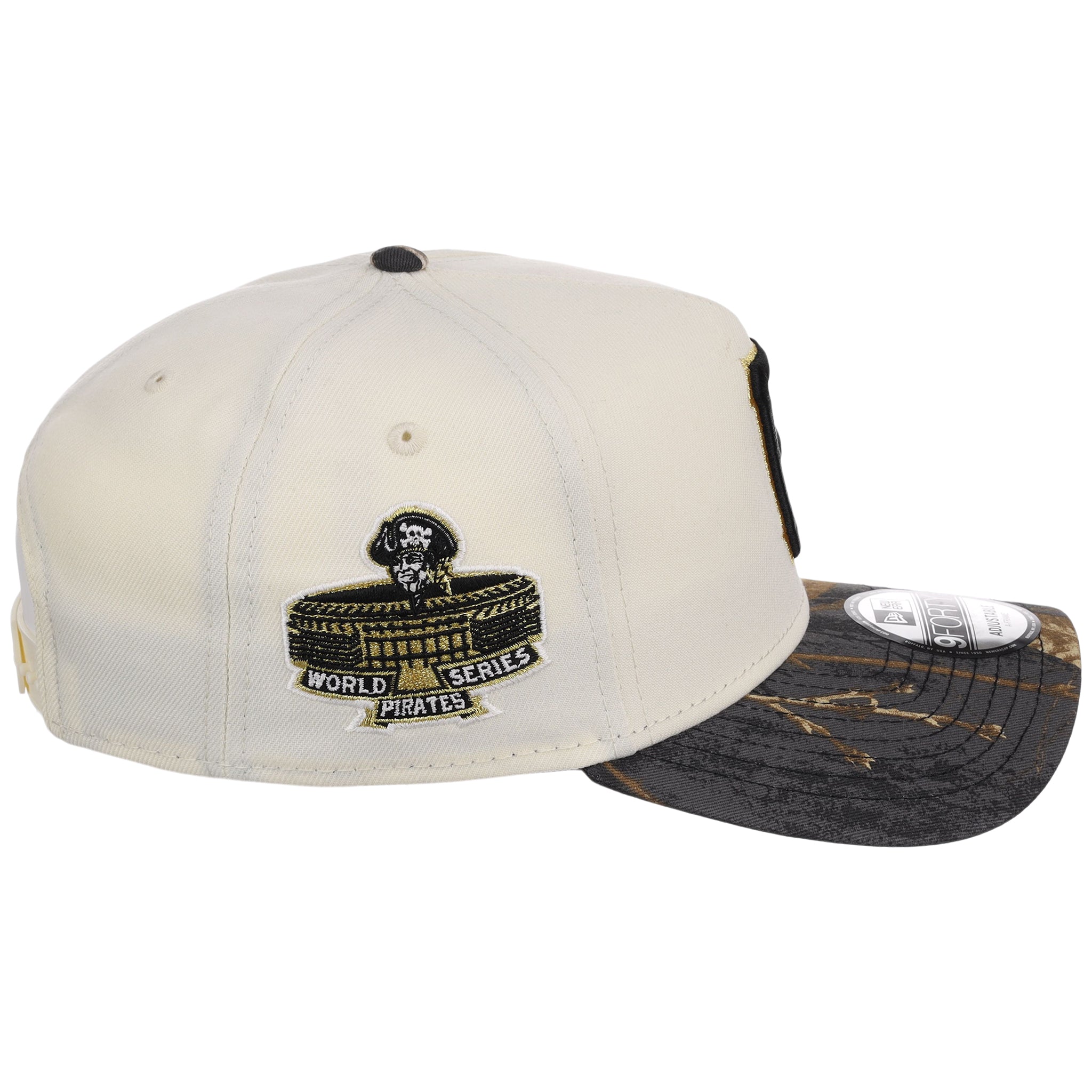 Pittsburgh Pirates MLB Black Realtree Chrome New Era 9FORTY