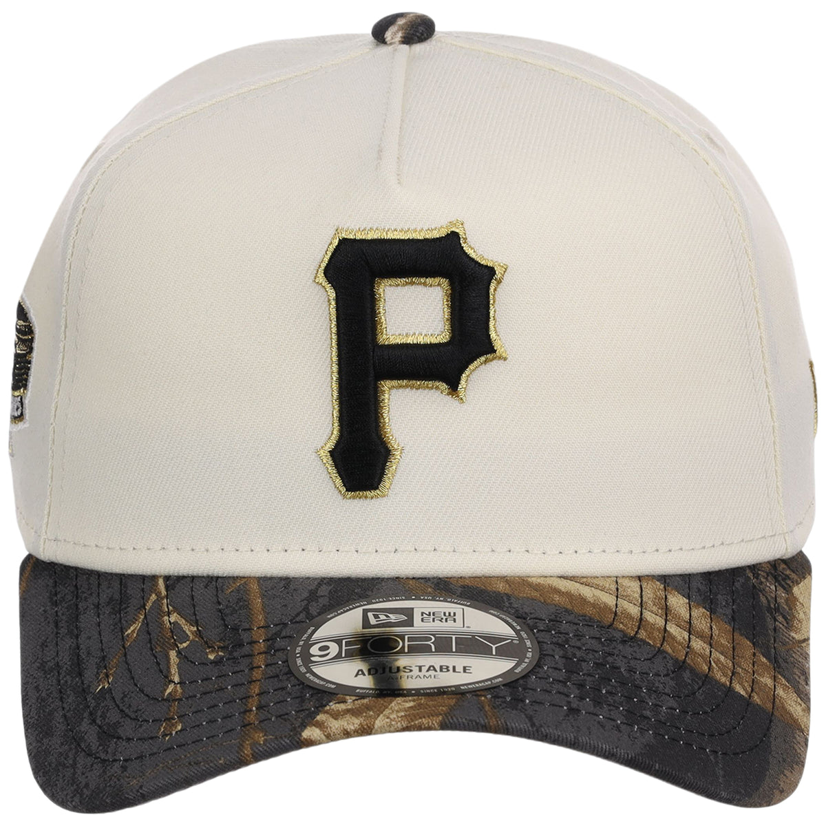 Pittsburgh Pirates MLB Black Realtree Chrome New Era 9FORTY