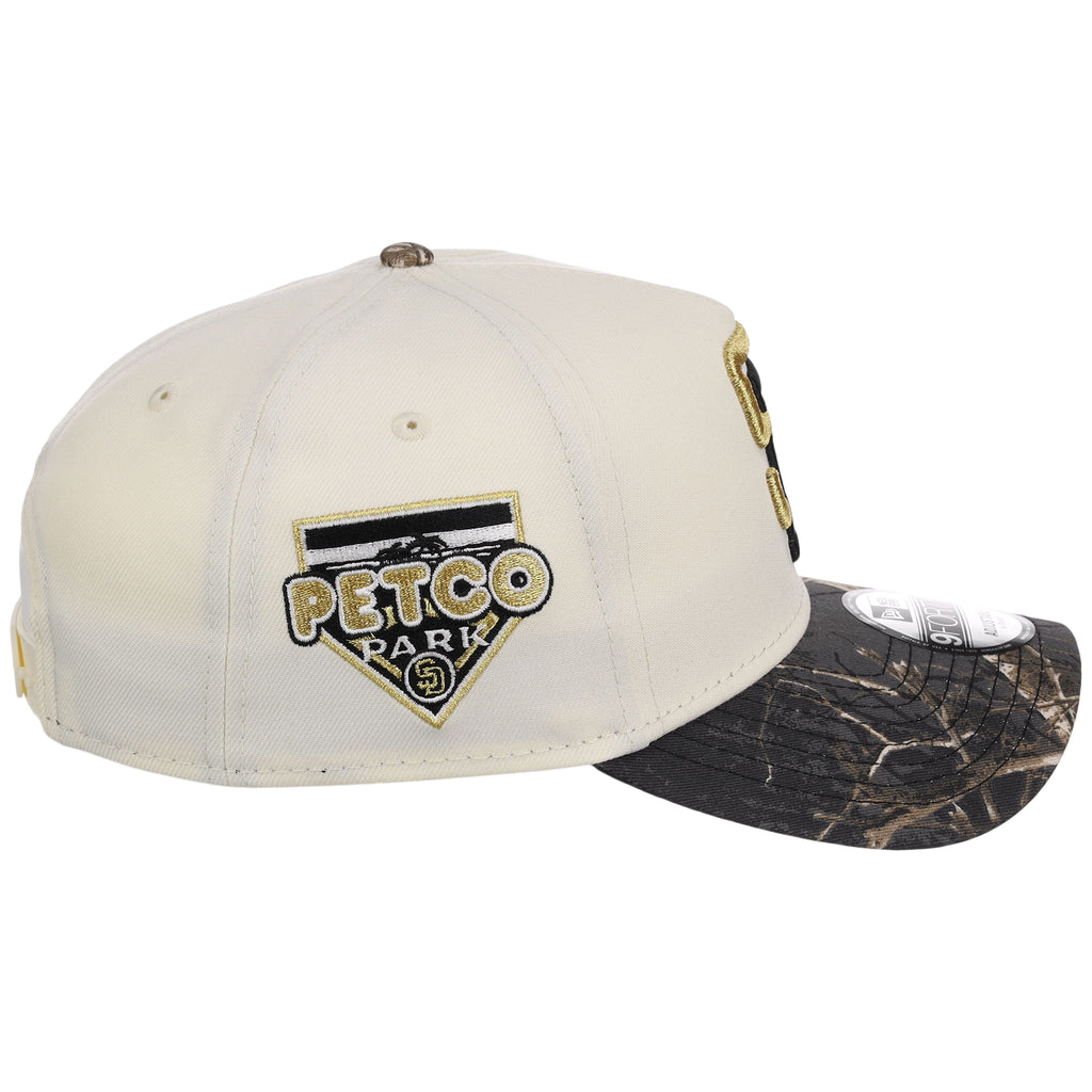 San Diego Padres MLB Black Realtree Chrome New Era 9FORTY