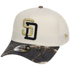 San Diego Padres MLB Black Realtree Chrome New Era 9FORTY