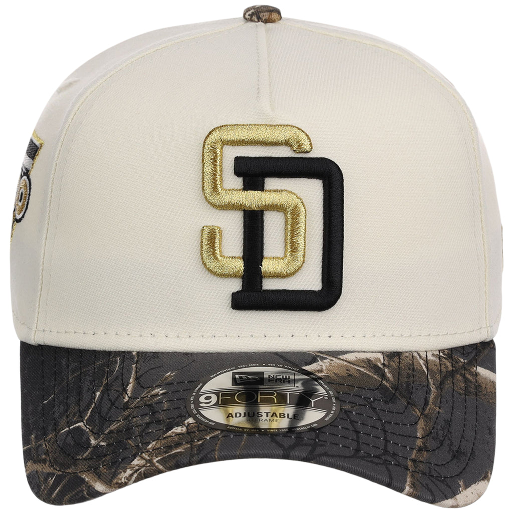 San Diego Padres MLB Black Realtree Chrome New Era 9FORTY