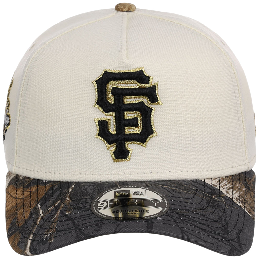 San Francisco Giants MLB Black Realtree Chrome New Era 9FORTY
