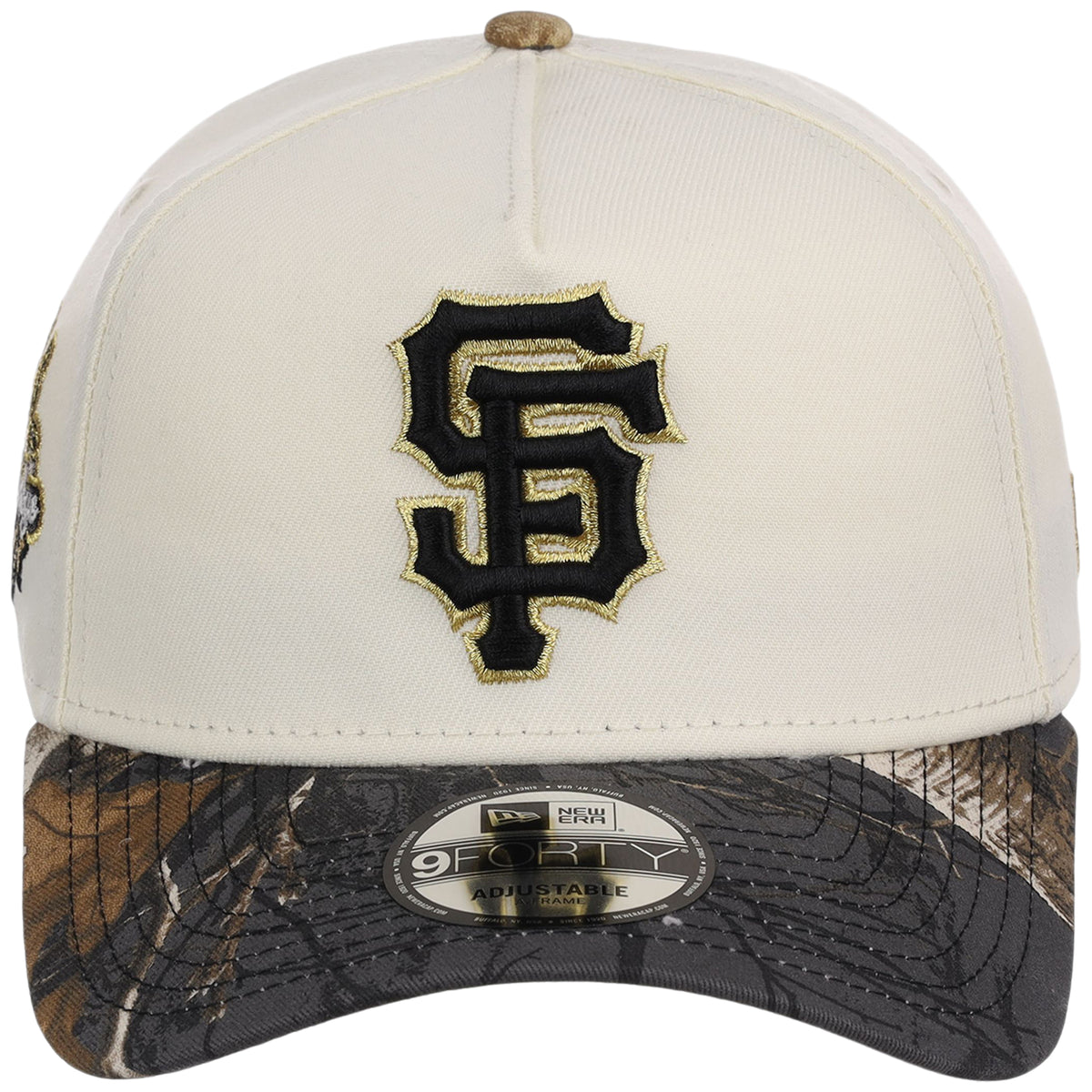 San Francisco Giants MLB Black Realtree Chrome New Era 9FORTY