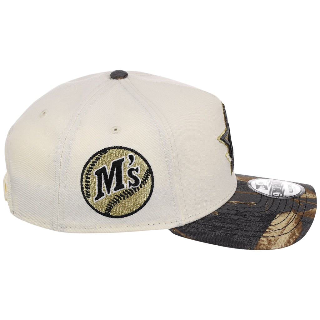 Seattle Mariners MLB Black Realtree Chrome New Era 9FORTY