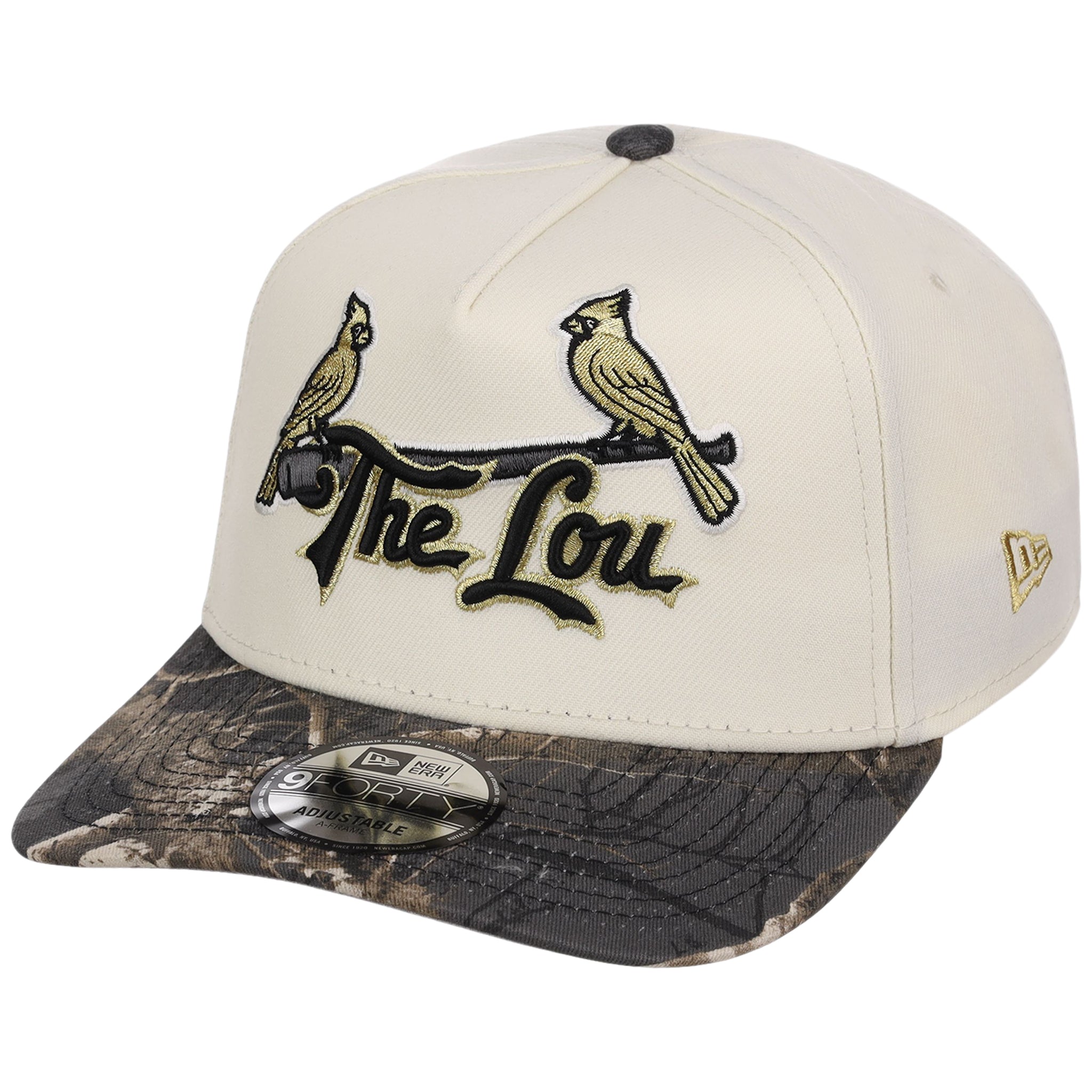 St. Louis Cardinals MLB Black Realtree Chrome New Era 9FORTY