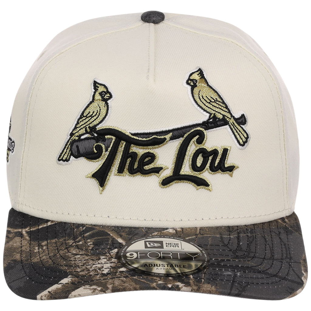 St. Louis Cardinals MLB Black Realtree Chrome New Era 9FORTY