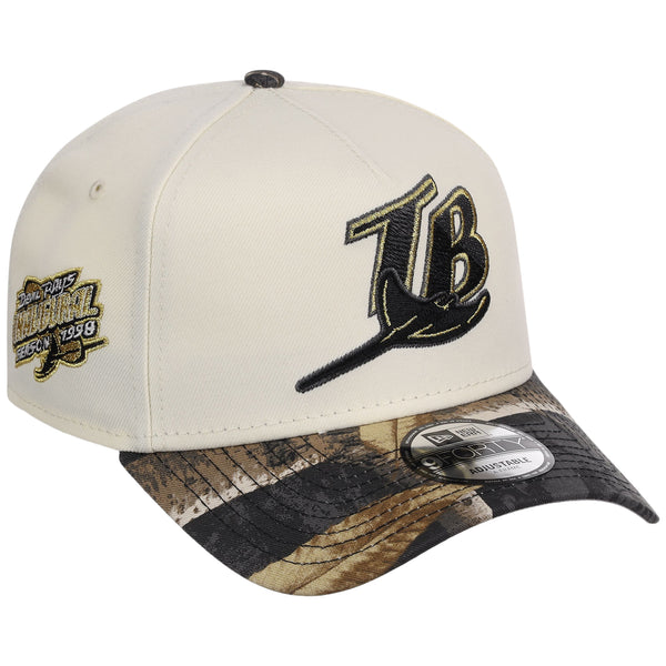 Tampa Bay Rays MLB Black Realtree Chrome New Era 9FORTY