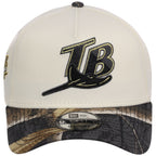 Tampa Bay Rays MLB Black Realtree Chrome New Era 9FORTY