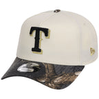 Texas Rangers MLB Black Realtree Chrome New Era 9FORTY