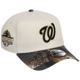 Washington Nationals MLB Black Realtree Chrome New Era 9FORTY