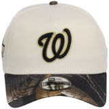 Washington Nationals MLB Black Realtree Chrome New Era 9FORTY