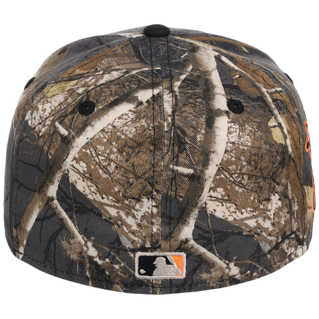 Atlanta Braves MLB Black Realtree 'Flame' New Era 59FIFTY