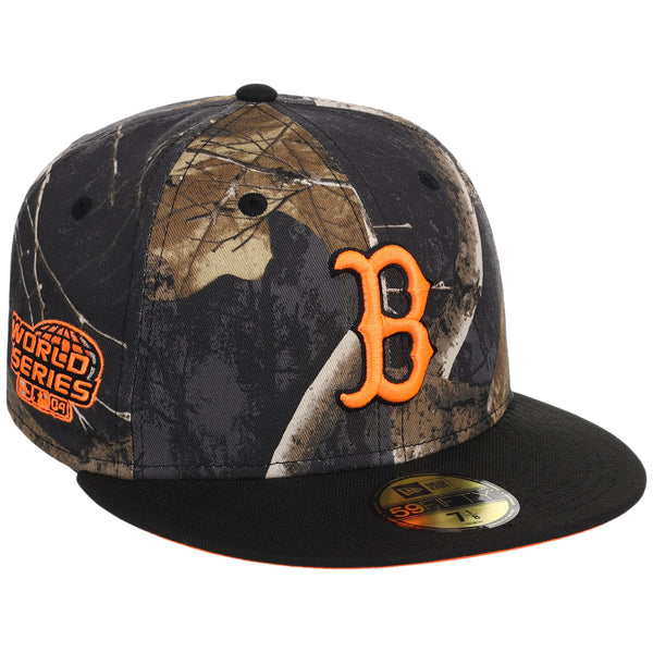 Boston Red Sox MLB Black Realtree 'Flame' New Era 59FIFTY