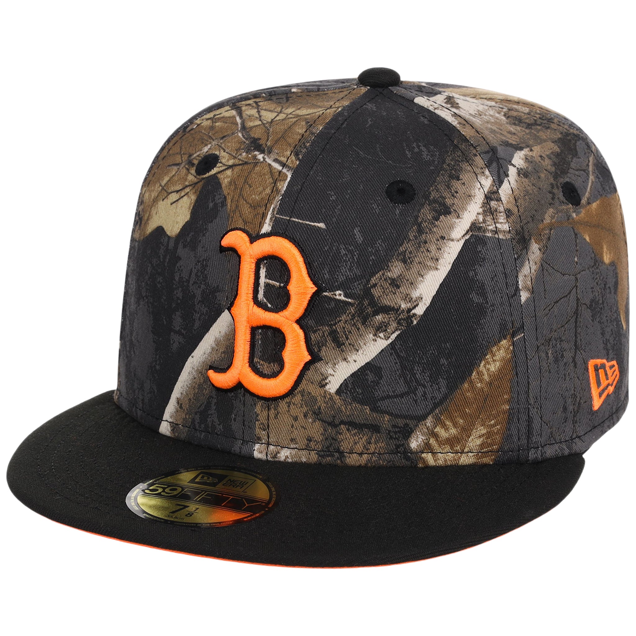 Boston Red Sox MLB Black Realtree 'Flame' New Era 59FIFTY