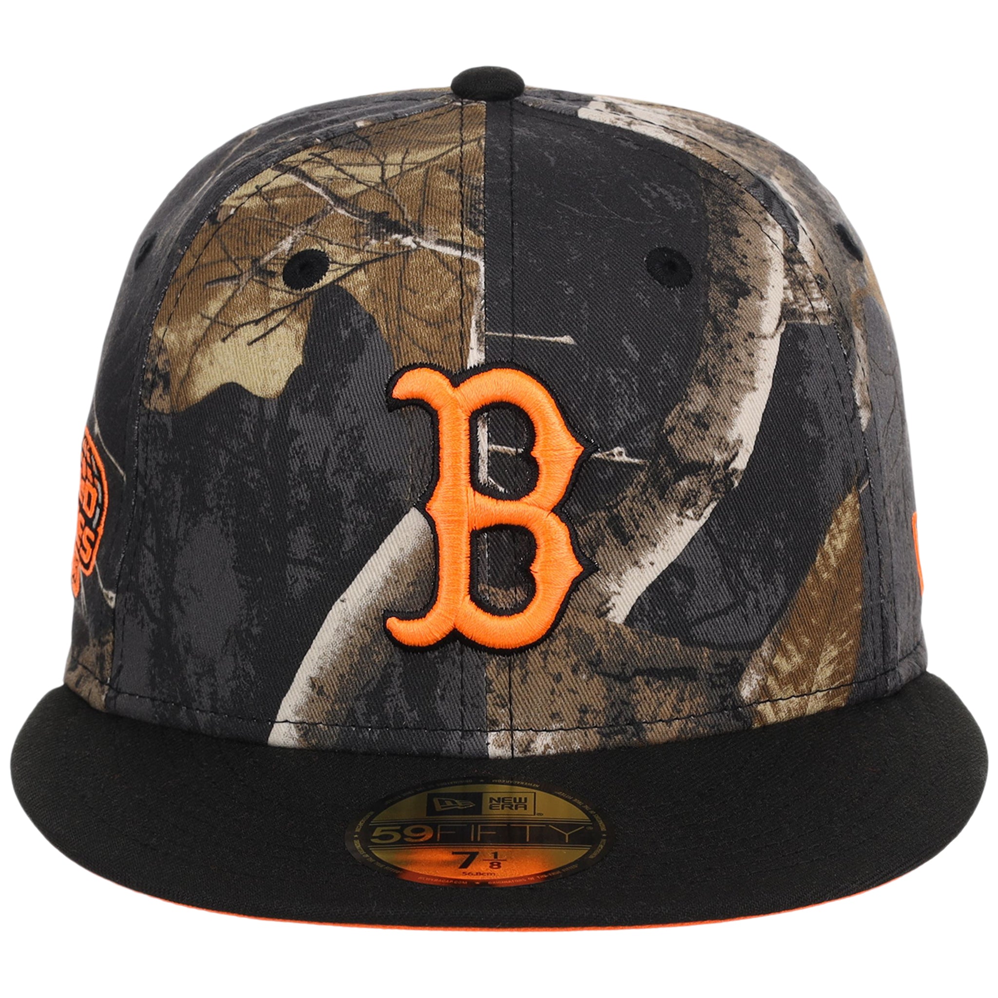 Boston Red Sox MLB Black Realtree 'Flame' New Era 59FIFTY