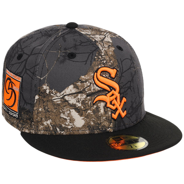 Chicago White Sox MLB Black Realtree 'Flame' New Era 59FIFTY