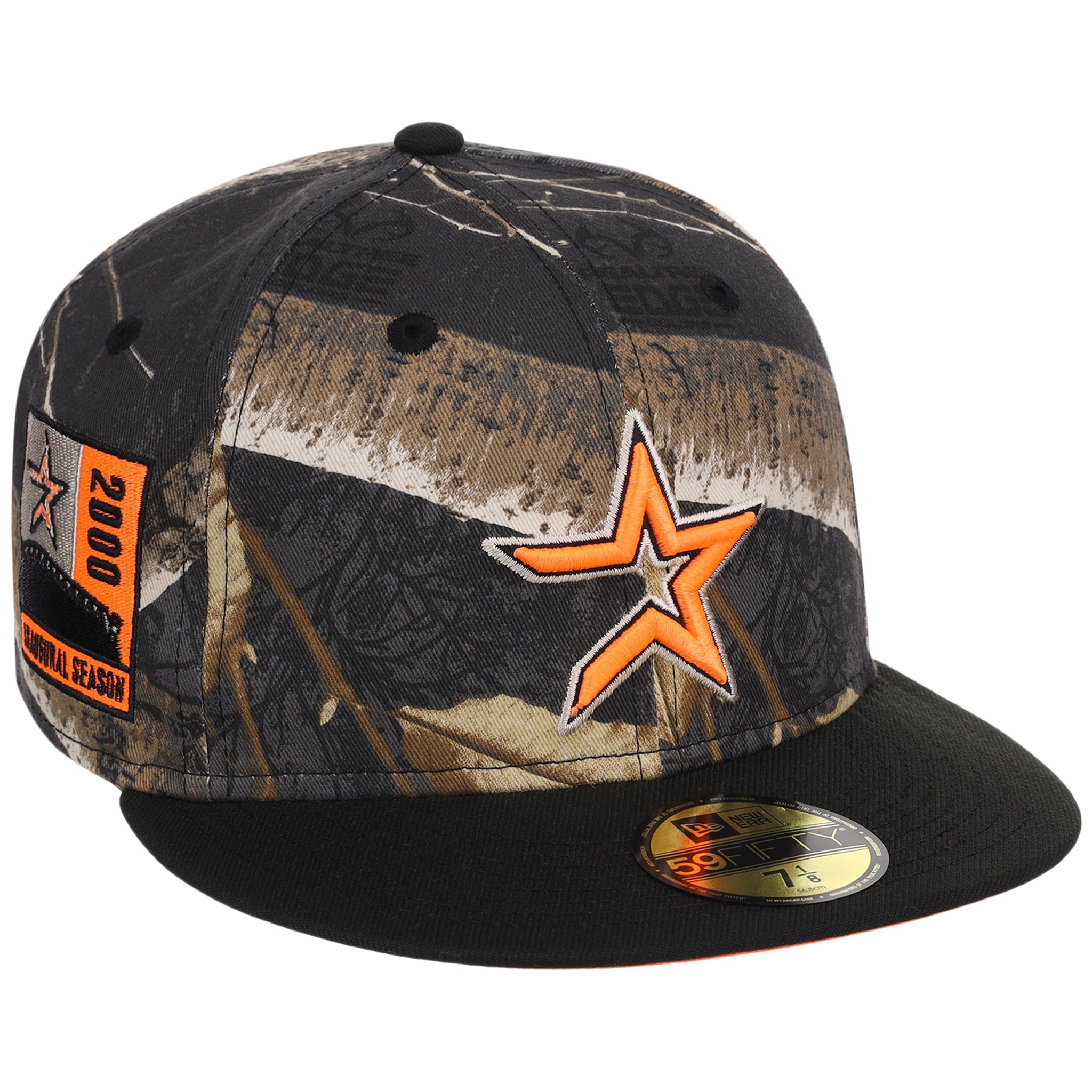 Houston Astros MLB Black Realtree 'Flame' New Era 59FIFTY