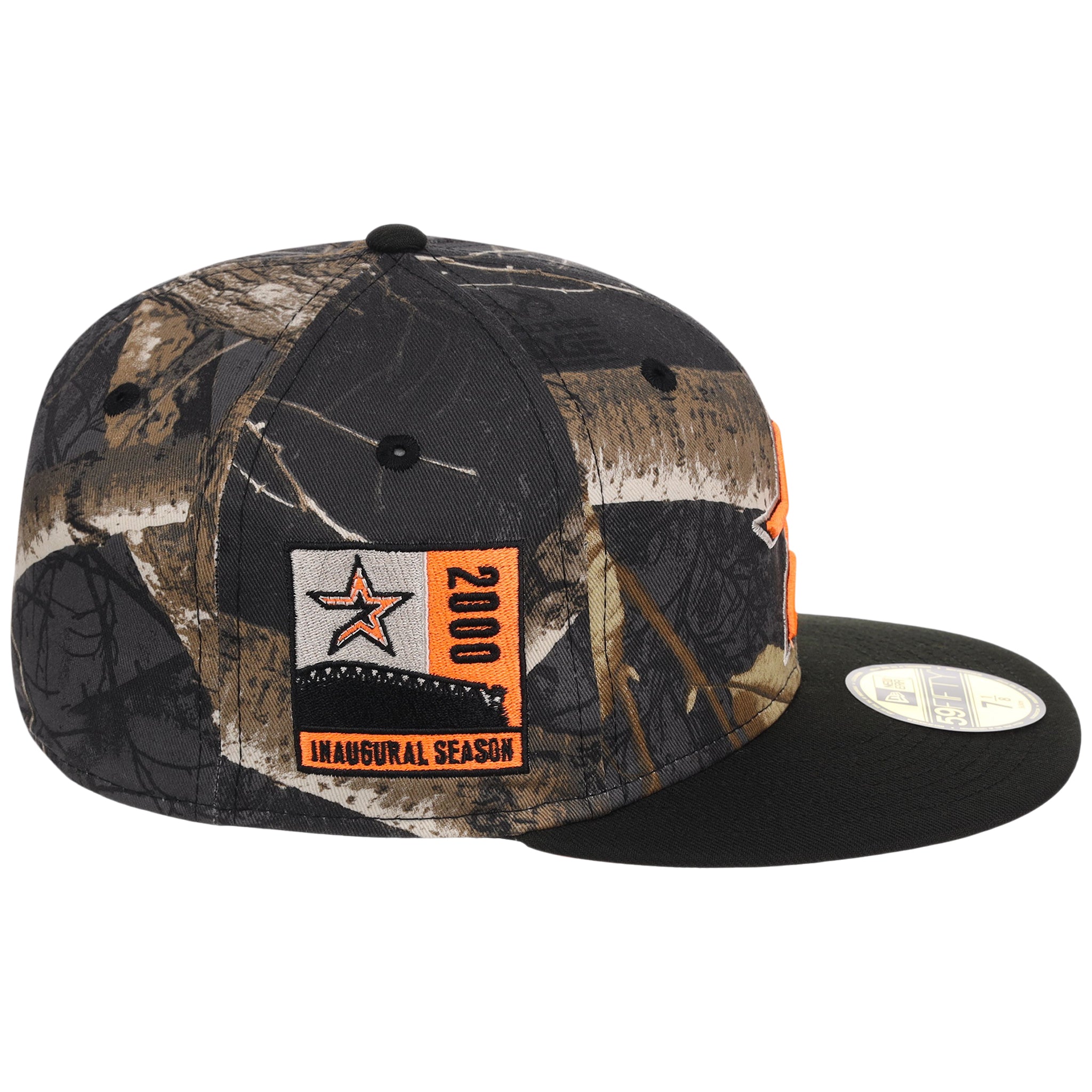 Houston Astros MLB Black Realtree 'Flame' New Era 59FIFTY