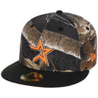 Houston Astros MLB Black Realtree 'Flame' New Era 59FIFTY
