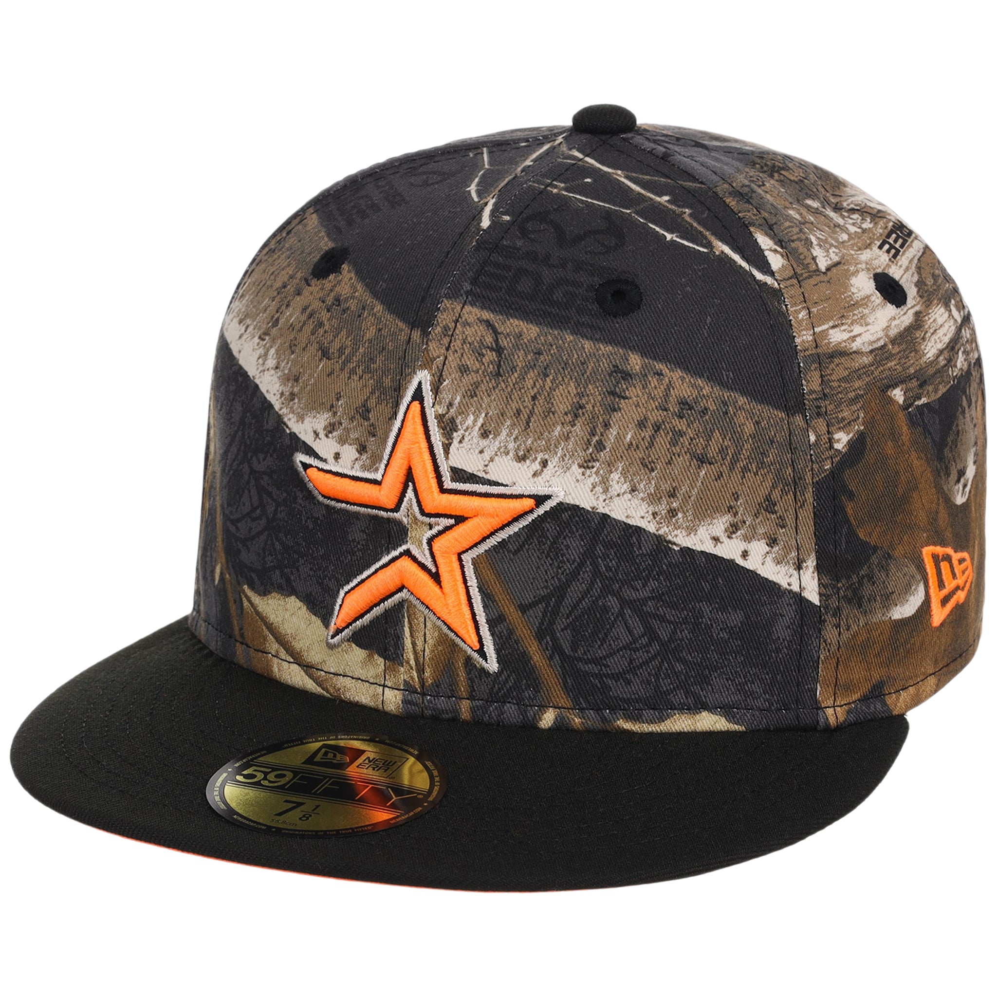 Houston Astros MLB Black Realtree 'Flame' New Era 59FIFTY