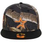 Houston Astros MLB Black Realtree 'Flame' New Era 59FIFTY