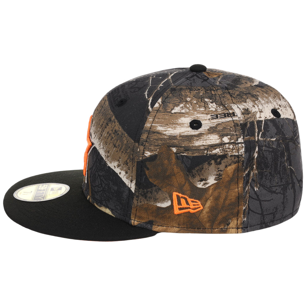 Houston Astros MLB Black Realtree 'Flame' New Era 59FIFTY
