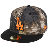 Los Angeles Dodgers MLB Black Realtree 'Flame' New Era 59FIFTY