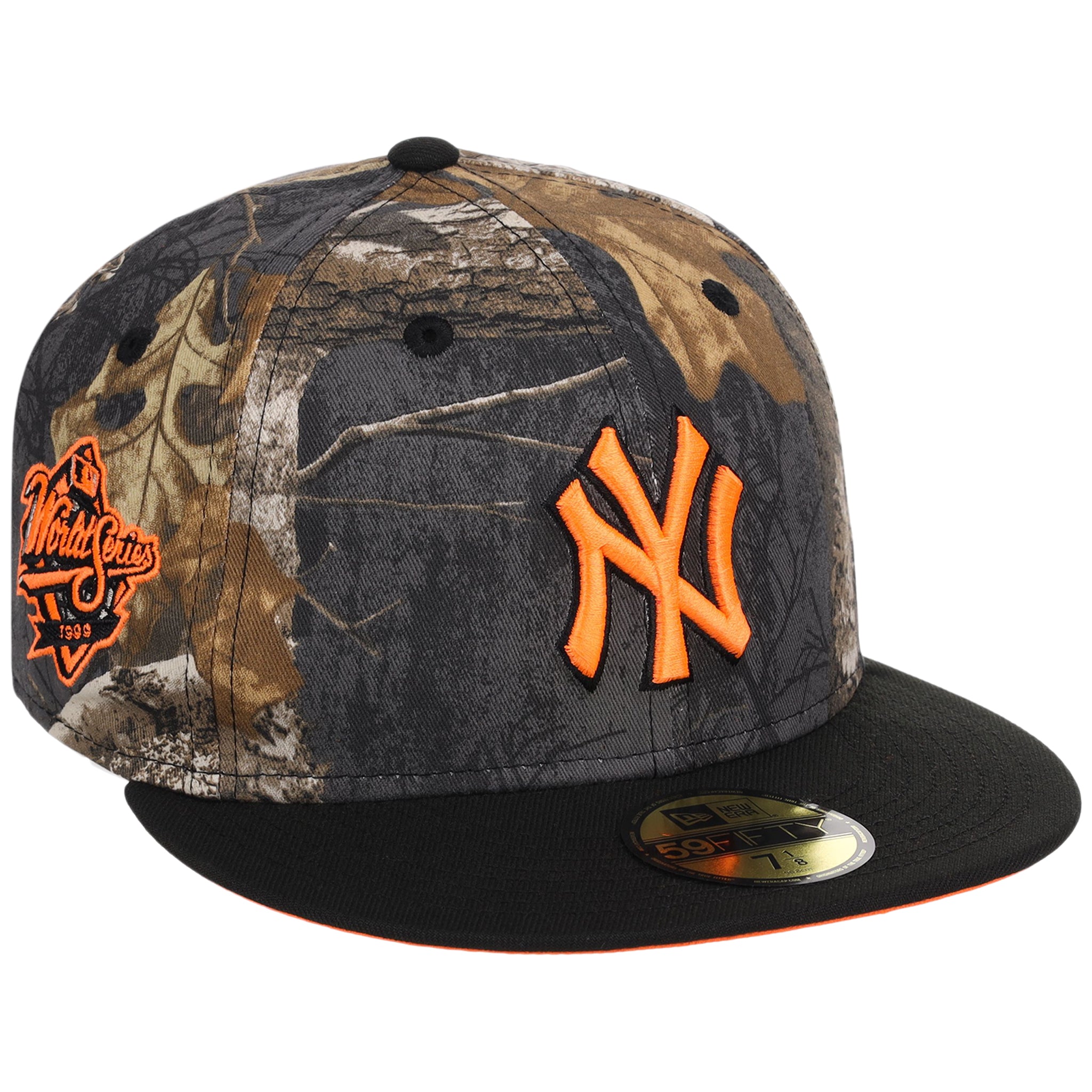 New York Yankees MLB Black Realtree 'Flame' New Era 59FIFTY