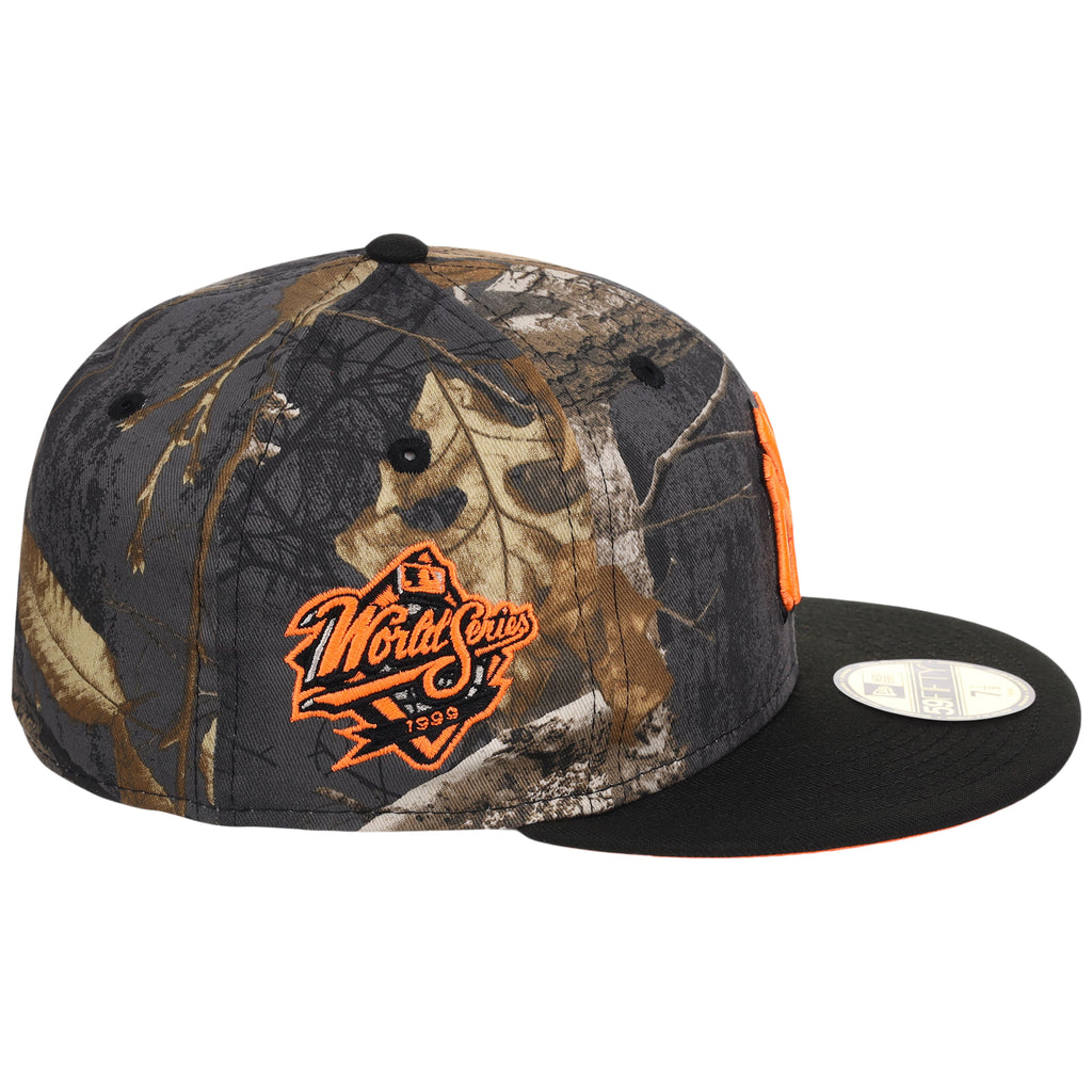 New York Yankees MLB Black Realtree 'Flame' New Era 59FIFTY