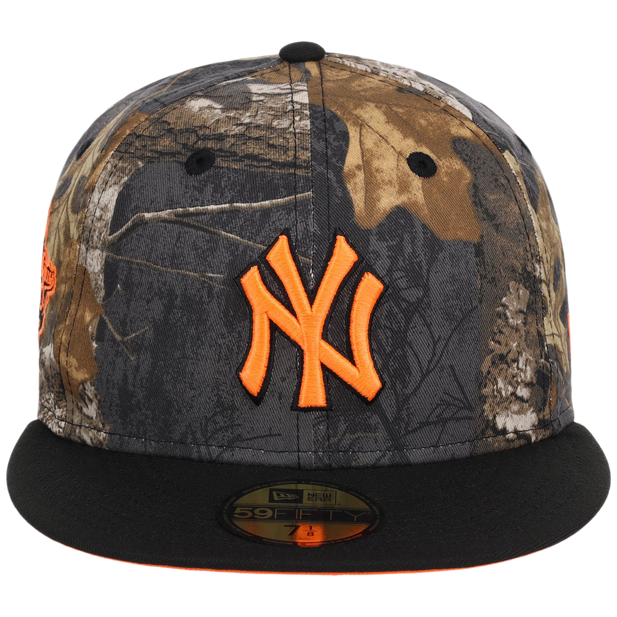 New York Yankees MLB Black Realtree 'Flame' New Era 59FIFTY